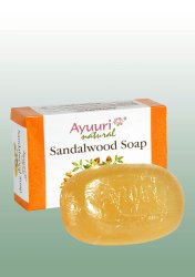 Ajurvédské bylinné mýdlo santal - jojoba 100g