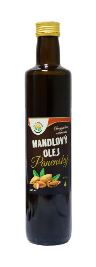 Mandlový olej 100% - lisovaný za studena 500 ml - Kliknutím na obrázek zavřete