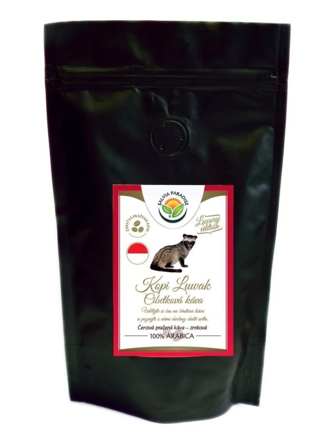 Káva - Kopi Luwak - cibetková káva 250 g Zavřete