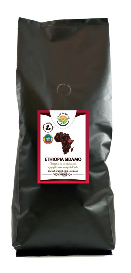 Káva - Ethiopia Sidamo 1000g Zavřete