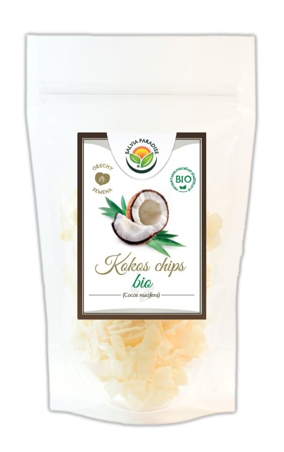Kokos plátky - chipsy BIO Zavřete
