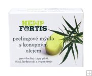 Konopné mýdlo peeling 100g