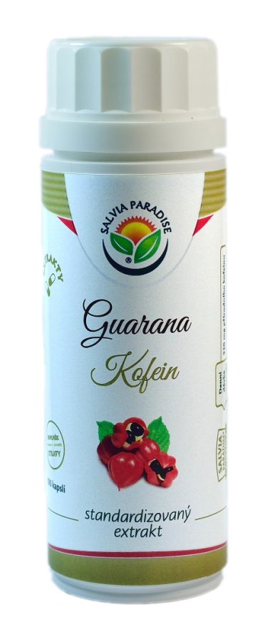 Guarana - kofein standardizovaný extrakt kapsle 100 ks Zavřete