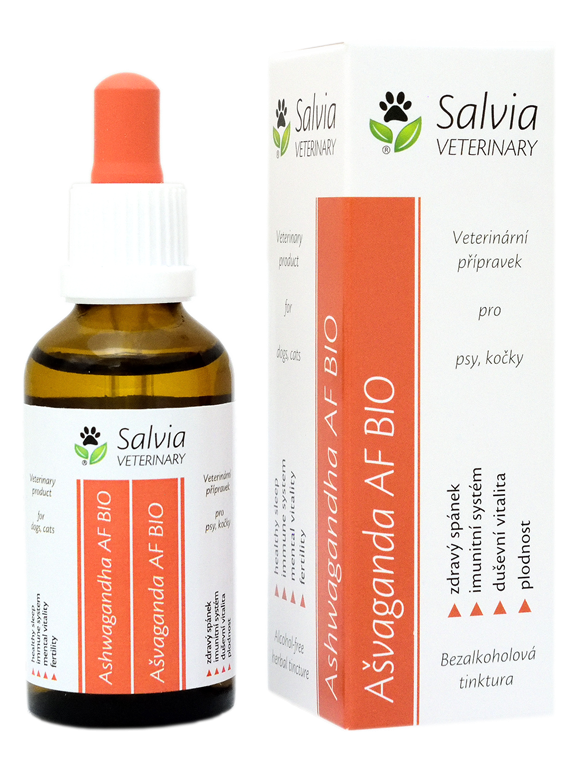 Salvia Veterinary Ashwagandha AF BIO 50 ml Zavřete