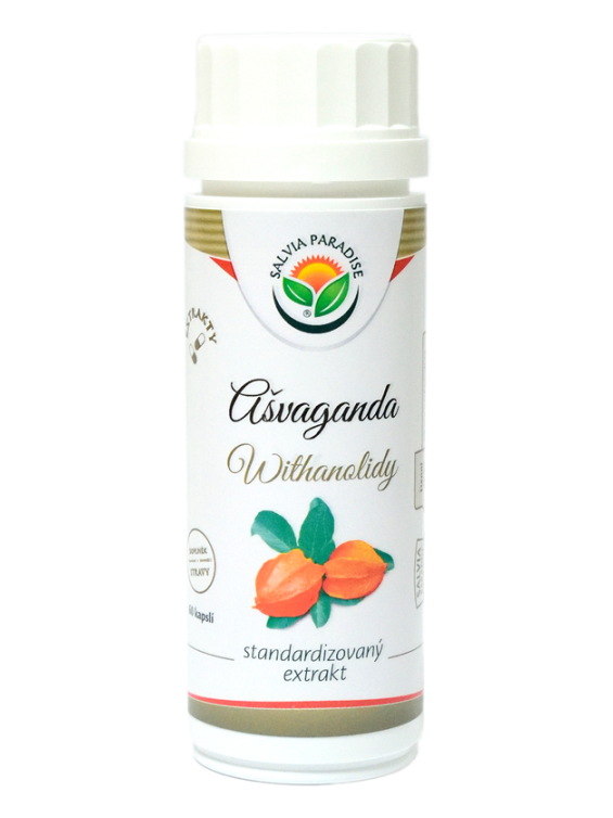 Ašvaganda standardizovaný extrakt kapsle 60 ks
