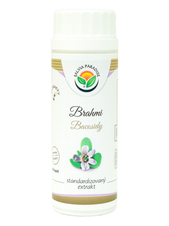 Brahmi - Bacopa monnieri standardizovaný extrakt kapsle 60 ks