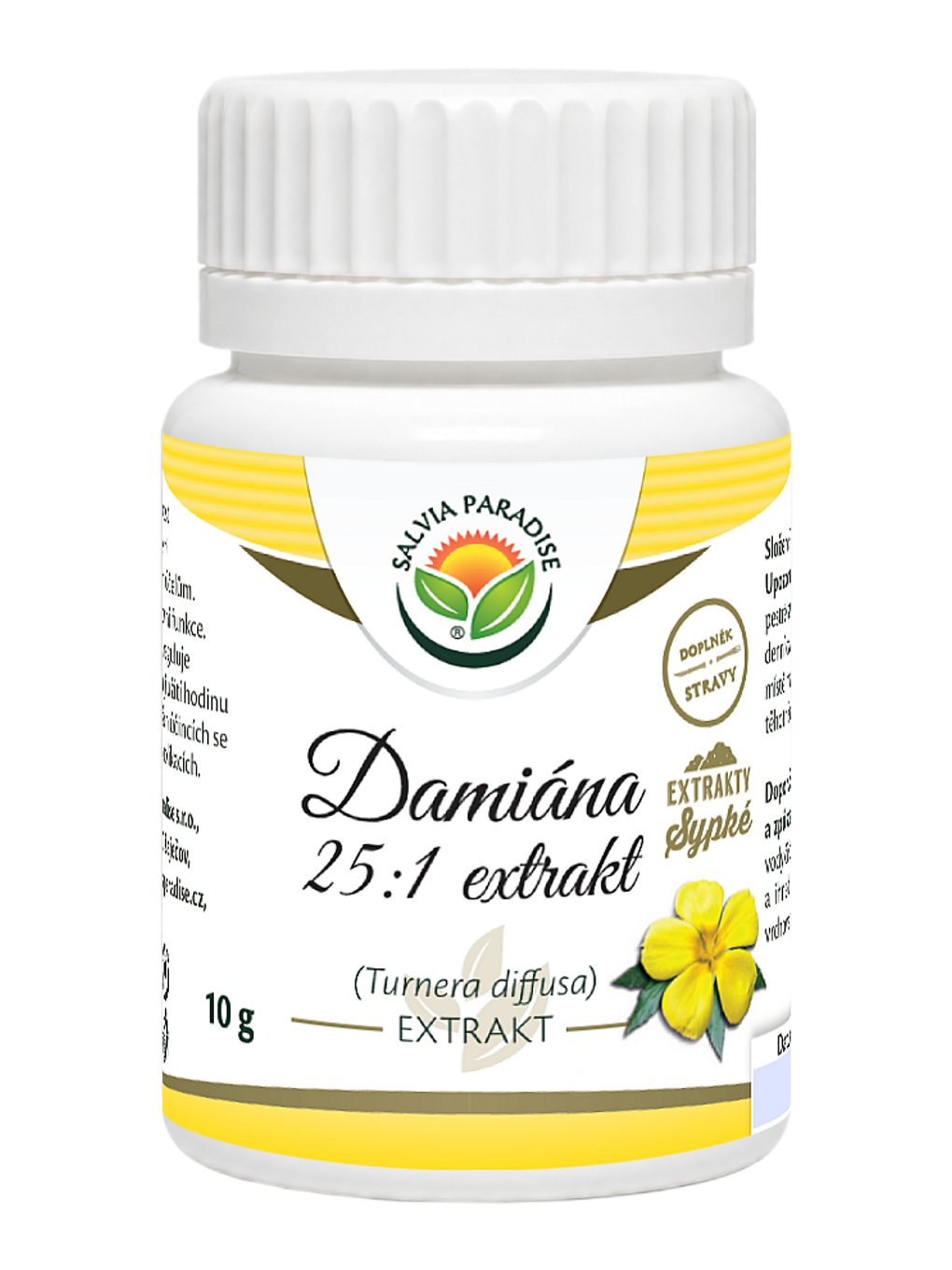 Turnera diffusa - damiána 25 : 1 extrakt 10 g