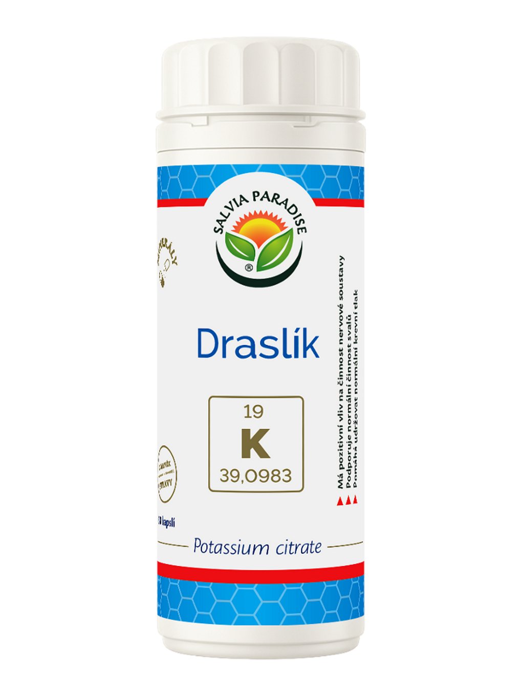 Draslík - Potassium citrate kapsle 60 ks