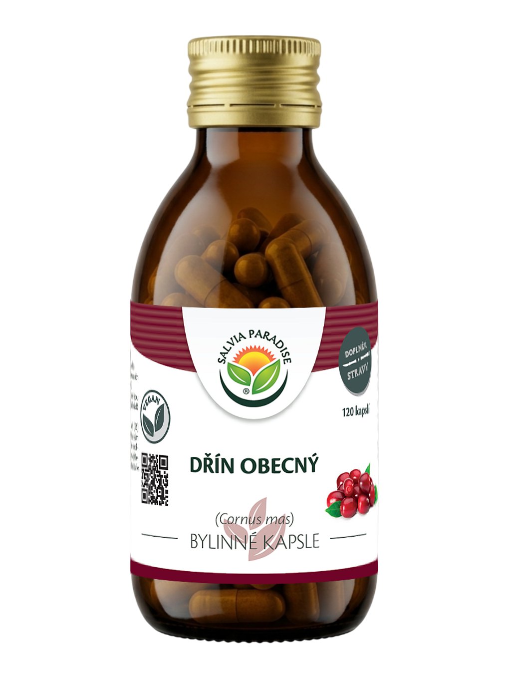 Dřín obecný kapsle 120 ks