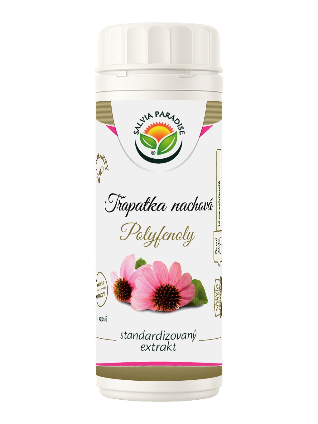 Echinacea - třapatka standardizovaný extrakt kapsle 60 ks