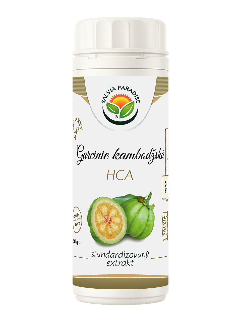 Garcinia standardizovaný extrakt kapsle 90 ks