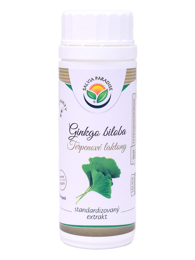 Ginkgo biloba - jinan standardizovaný extrakt kapsle 60 ks