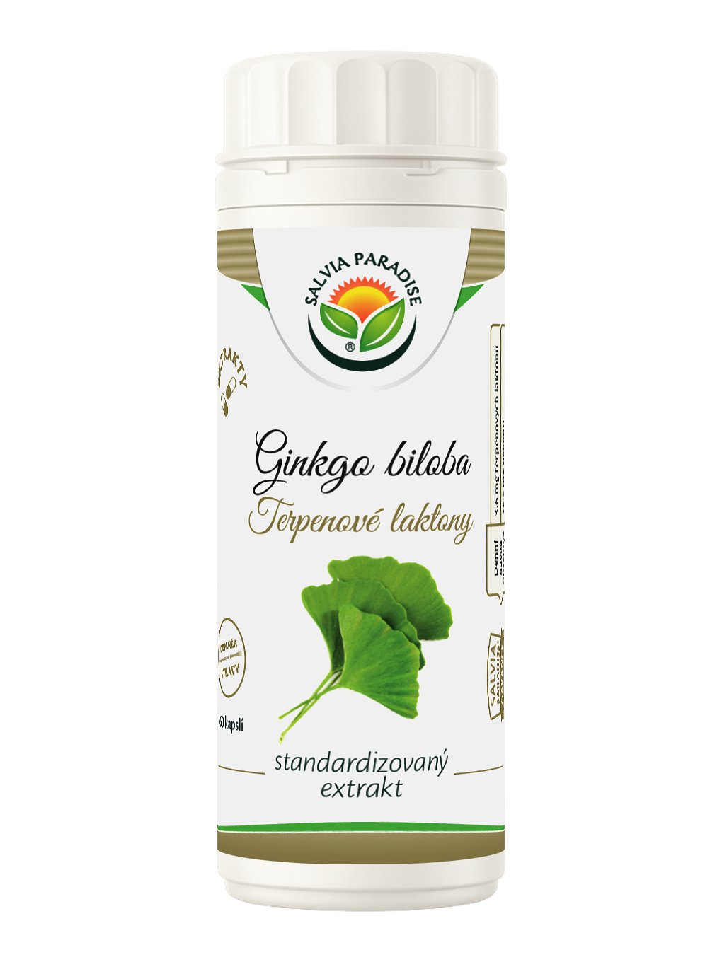 Ginkgo biloba - jinan standardizovaný extrakt kapsle 60 ks
