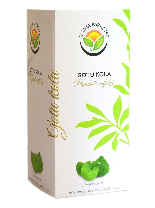 Gotu kola - pupečník asijský n. s. 20 x 1.5 g