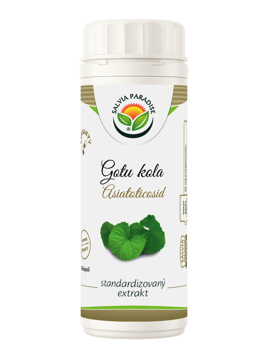 Gotu kola - pupečník standardizovaný extrakt kapsle 60 ks