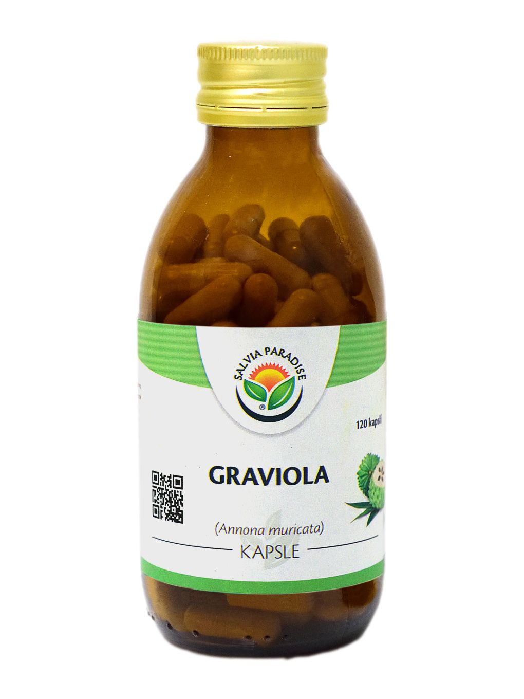 Graviola - Annona muricata kapsle 120 ks