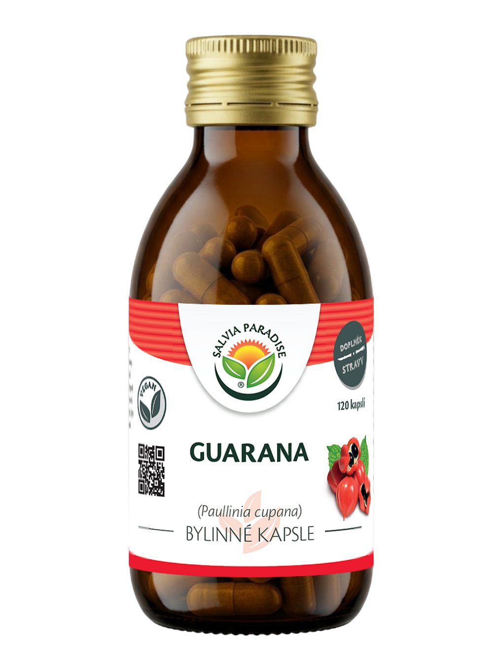 Guarana - Paullinia kapsle 120 ks