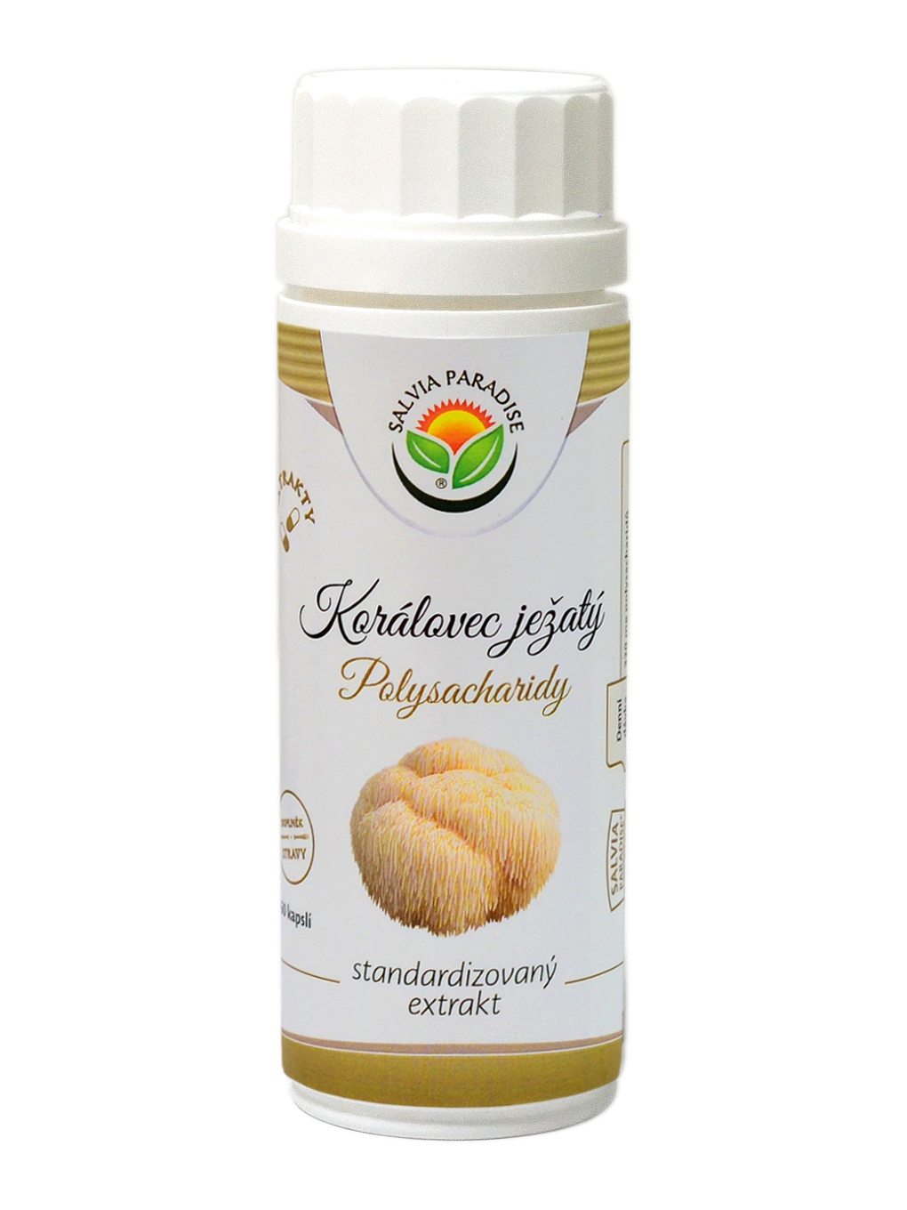 Korálovec - Hericium standardizovaný extrakt kapsle 60 ks