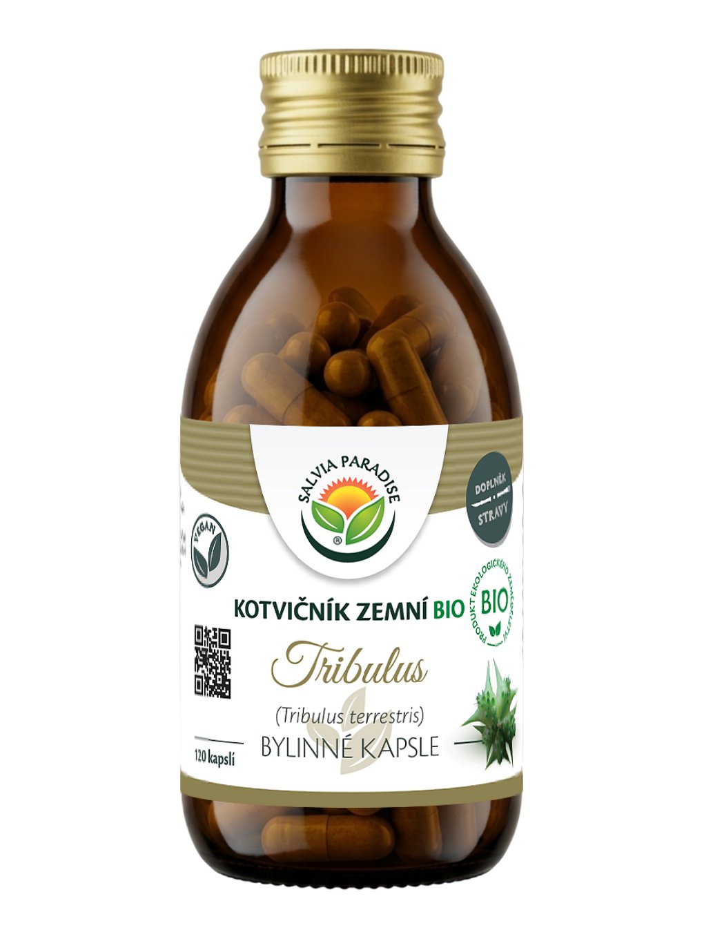Kotvičník zemní - Tribulus kapsle BIO 120 ks