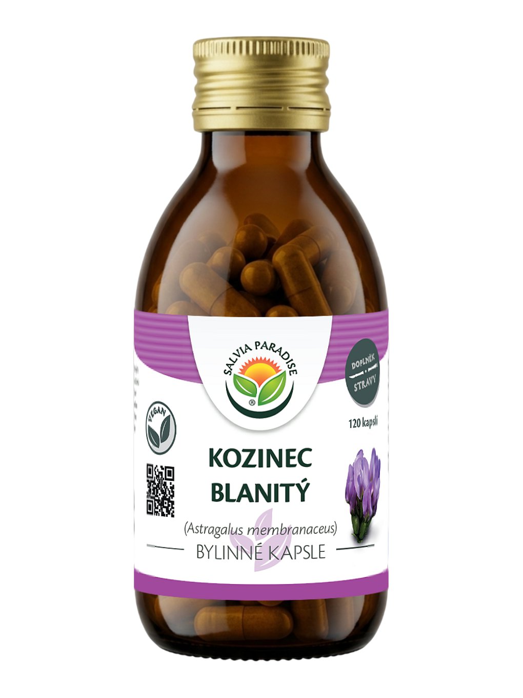 Kozinec blanitý kapsle 120 ks