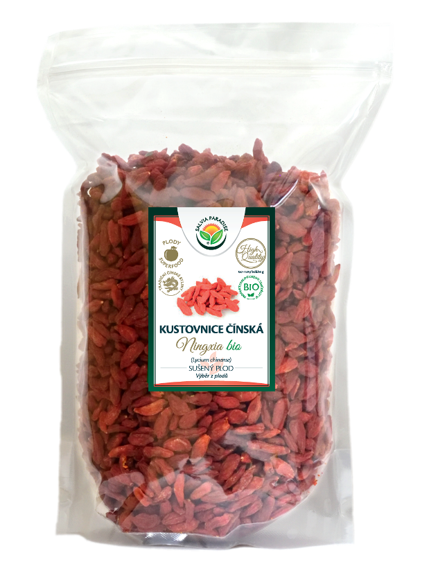 Kustovnice čínská - goji výběr plodů BIO 1000 g Zavřete