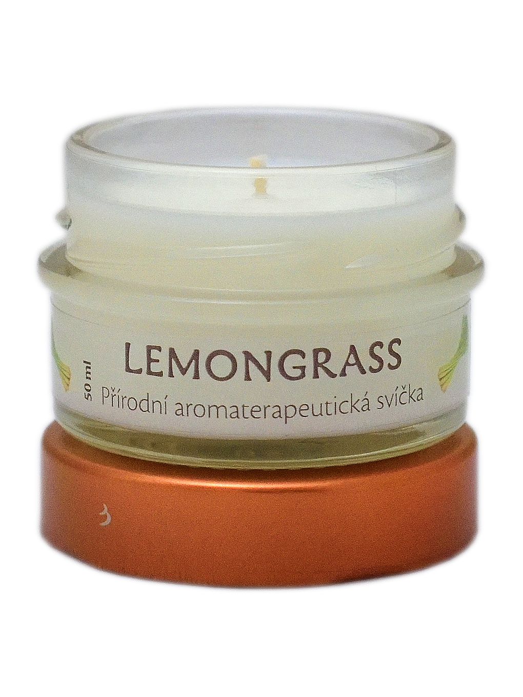 Lemongrass aromaterapeutická svíčka 50 ml