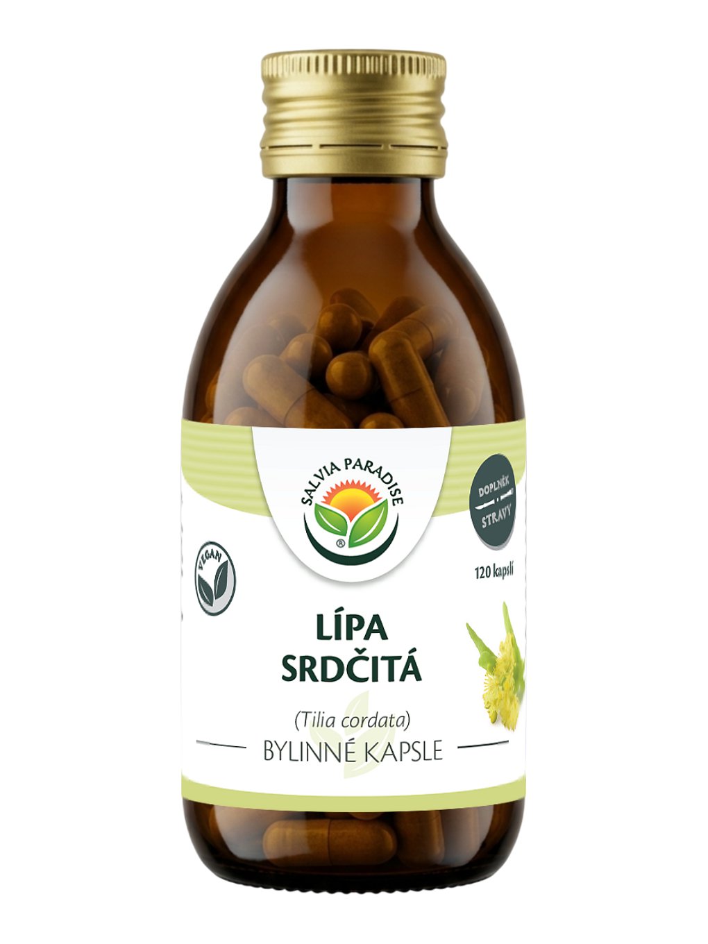 Lípa srdčitá kapsle 120 ks