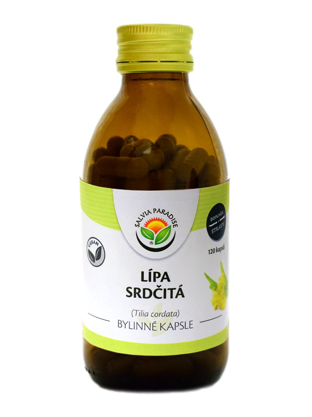 Lípa srdčitá kapsle 120 ks