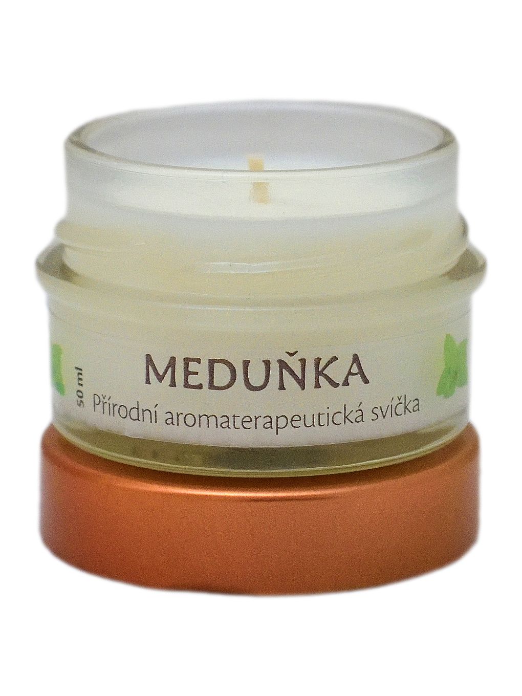 Meduňka aromaterapeutická svíčka 50 ml