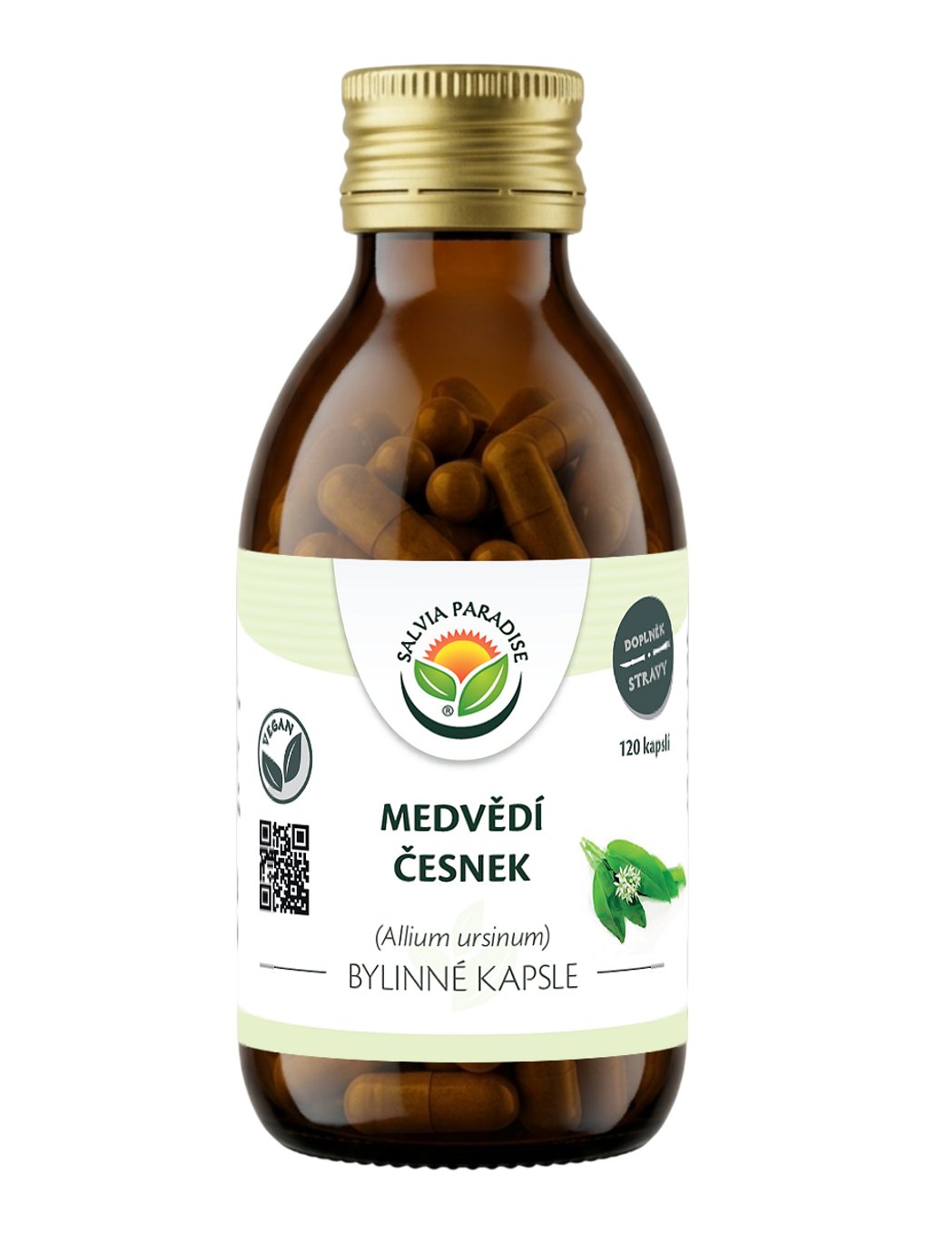 Medvědí česnek kapsle 120 ks