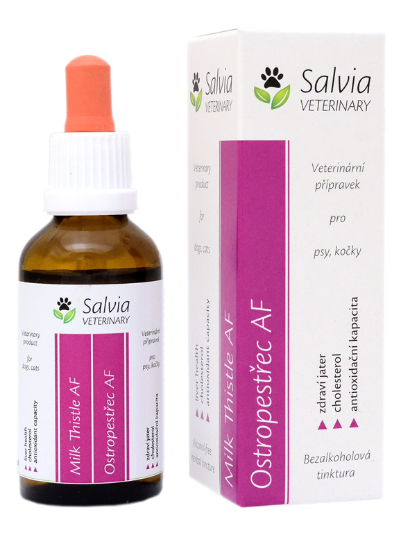 Salvia Veterinary Milk Thistle AF 50 ml Zavřete