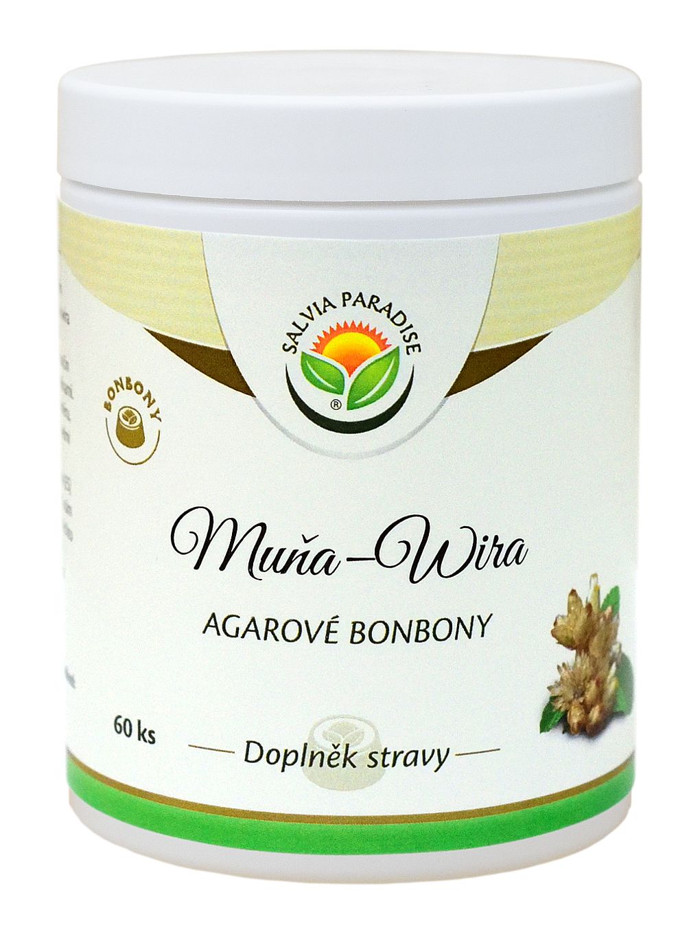 Muňa - Wira agarové bonbony 60 ks