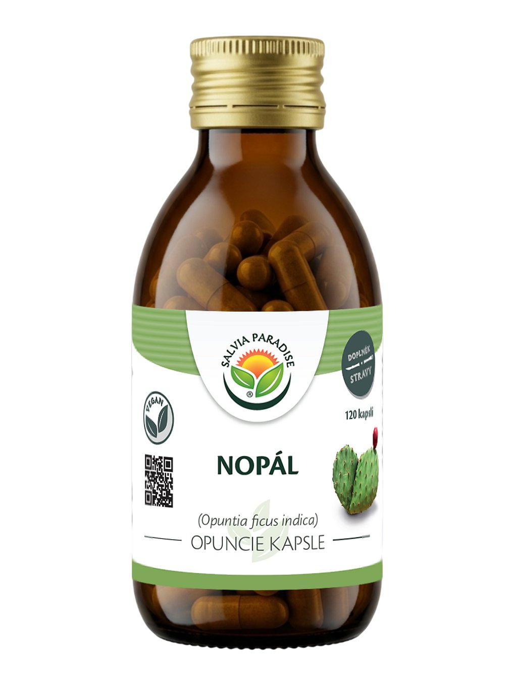 Nopál - opuncie kapsle 120 ks