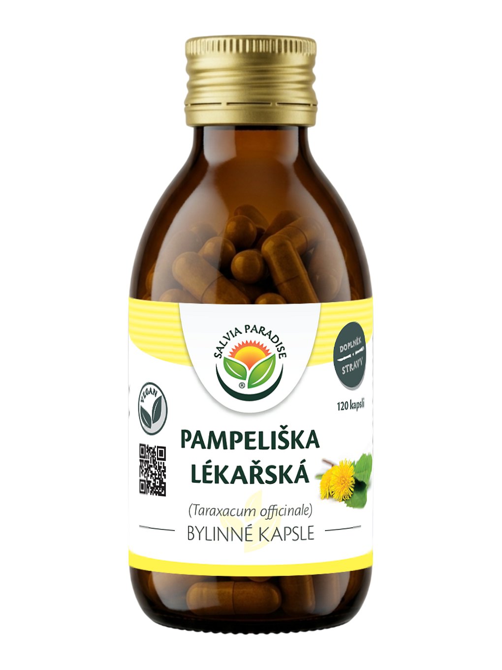 Pampeliška lékařská kapsle 120 ks