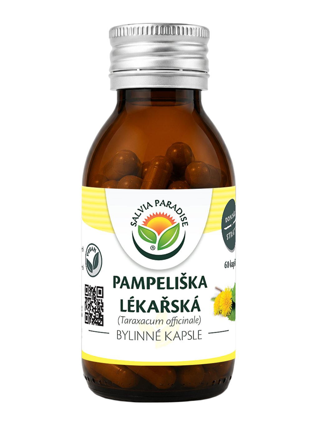 Pampeliška lékařská kapsle 60 ks