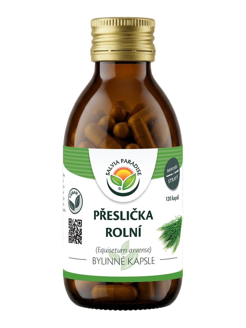 Přeslička rolní kapsle 120 ks