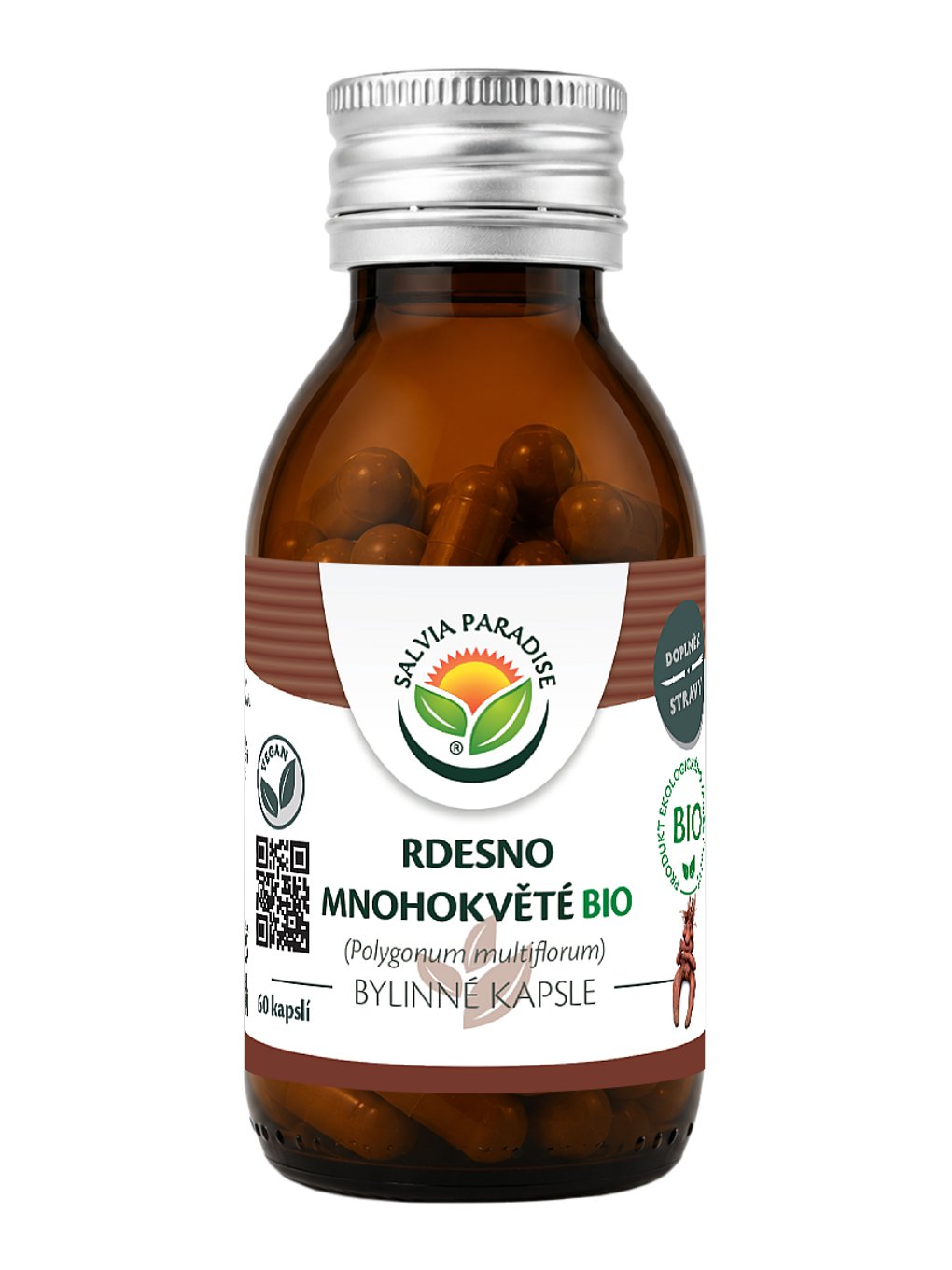 Rdesno mnohokvěté kapsle BIO 60 ks