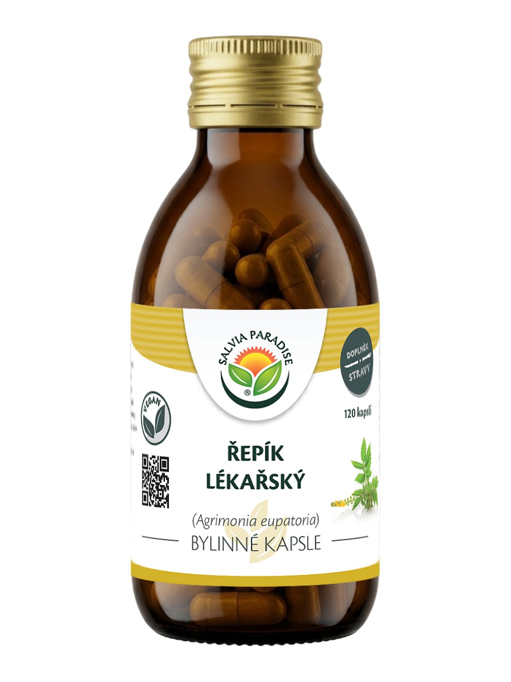 Řepík lékařský kapsle 120 ks