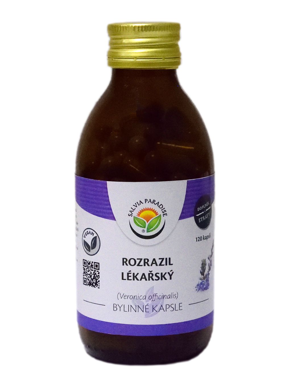 Rozrazil lékařský kapsle 120 ks