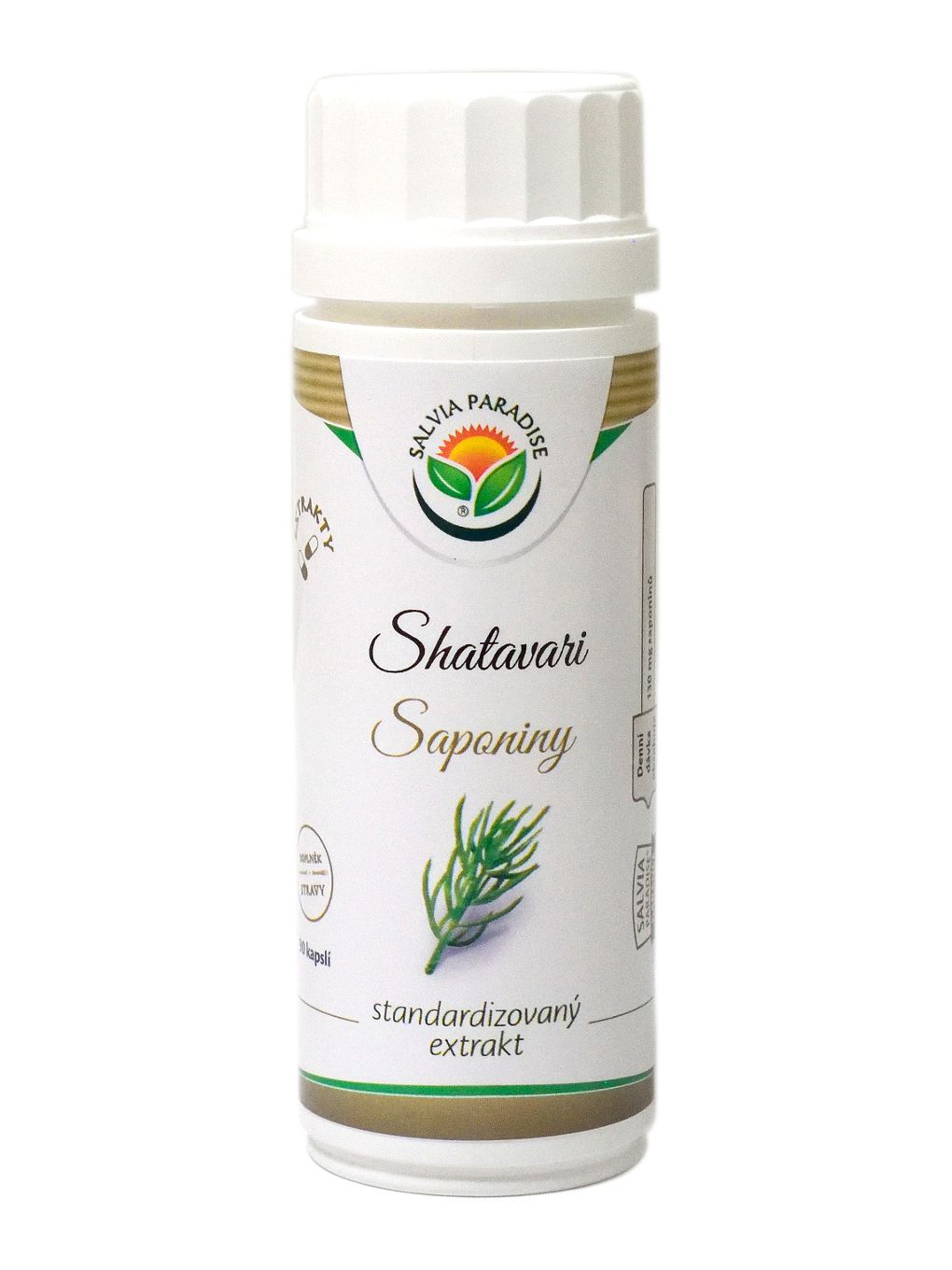 Šatavari - shatavari standardizovaný extrakt kapsle 90 ks