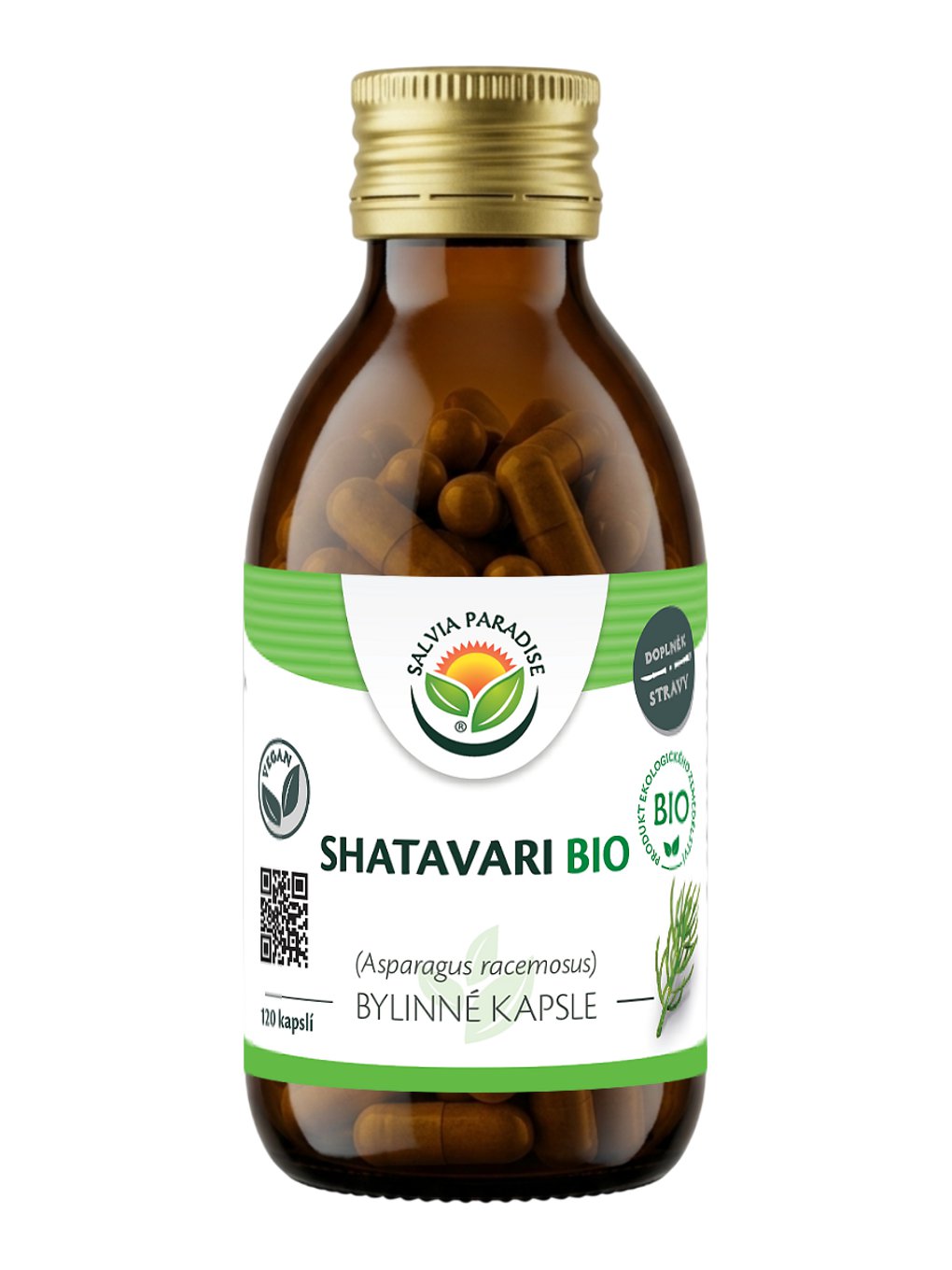 Šatavari - shatavari kapsle BIO 120 ks