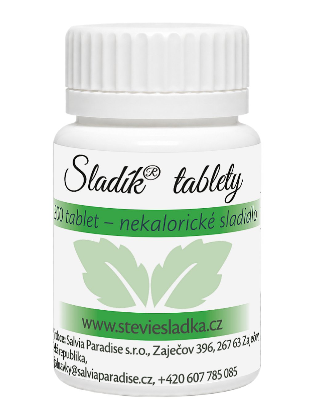 Sladík sladidlo - stévie tablety 500 ks