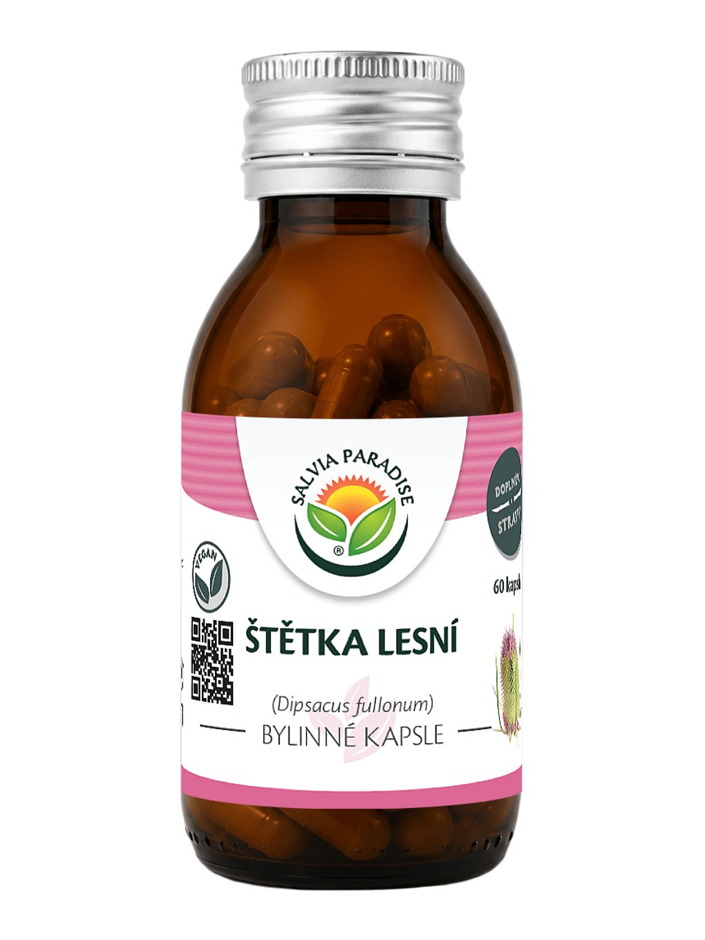 Štětka lesní kapsle 60 ks