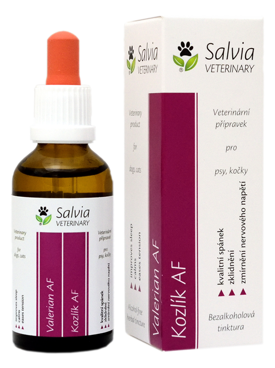 Salvia Veterinary Valerian AF 50 ml Zavřete