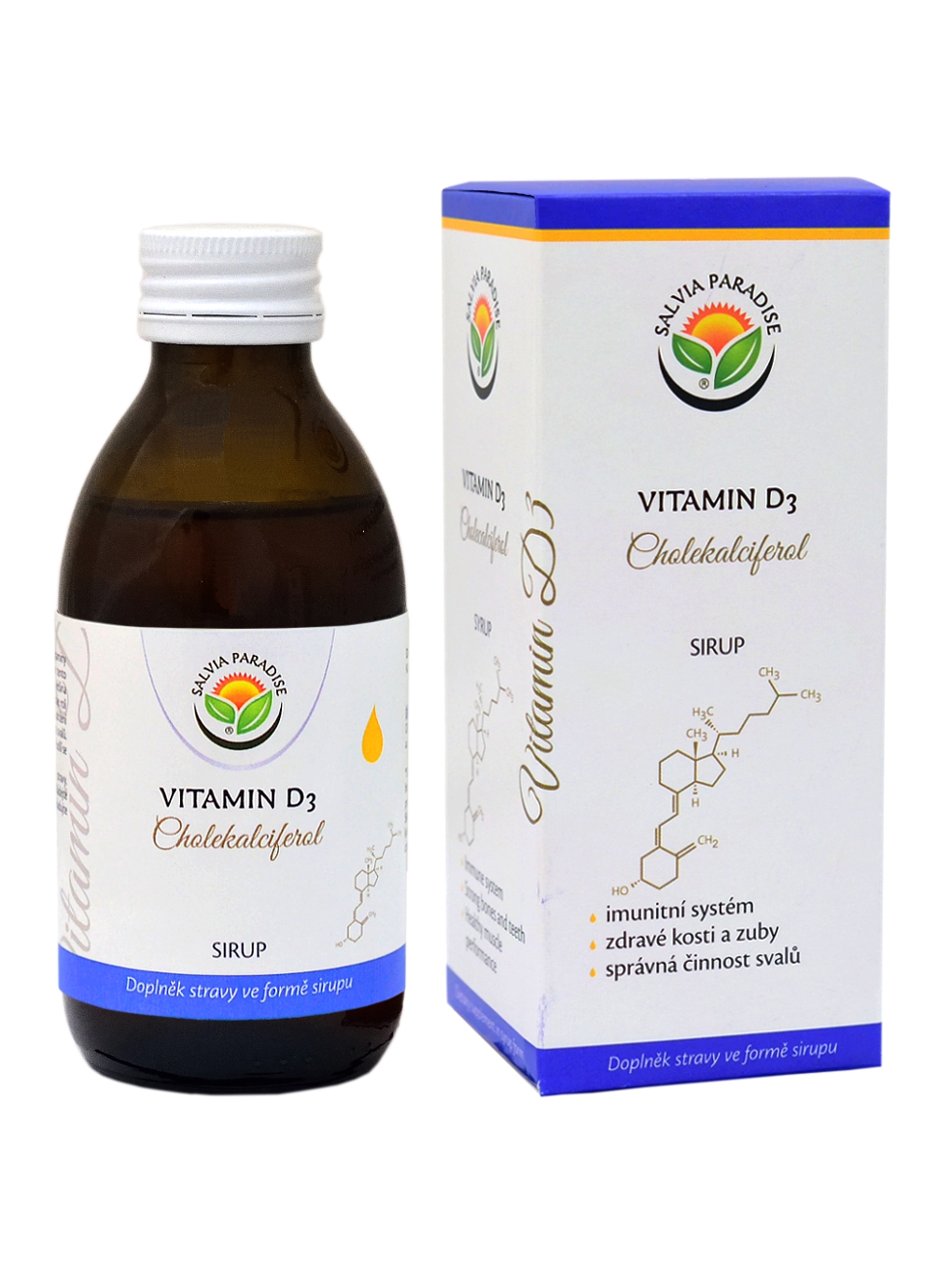 Vitamin D3 – Cholecalciferol DS sirup 180 ml