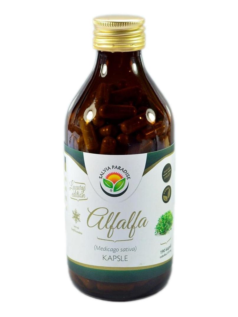 Alfalfa - vojtěška kapsle 190ks