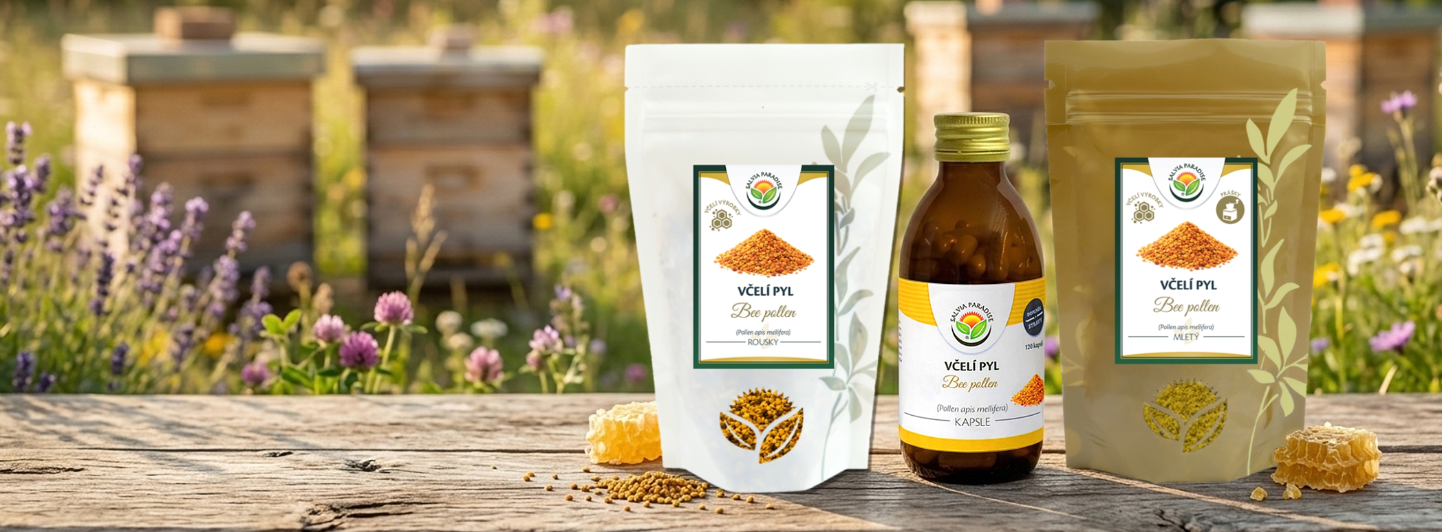 To nejlepší z úlu - nové produkty z včelího pylu
