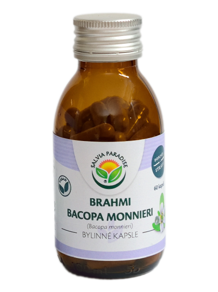 Brahmi - Bacopa monnieri kapsle 60ks