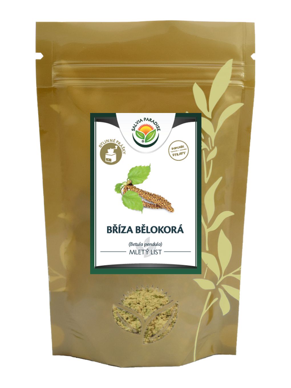 Bříza bělokorá list mletý 100g