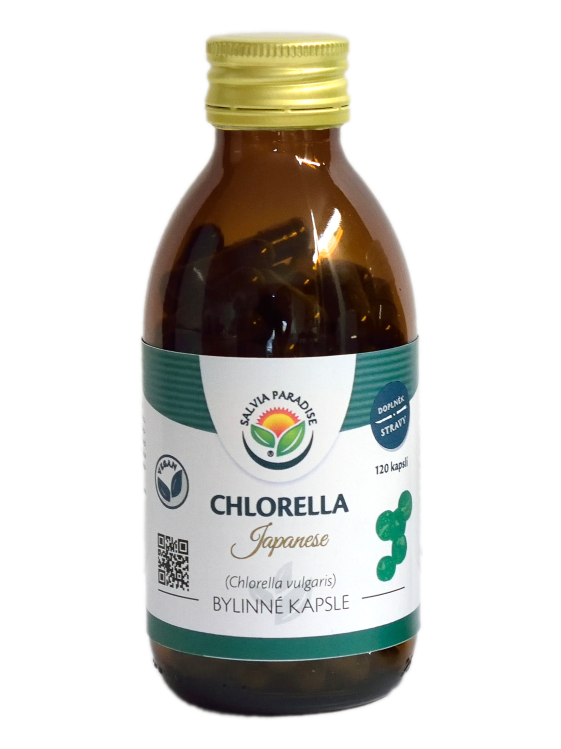 Chlorella - Japanese kapsle 120 ks Zavřete